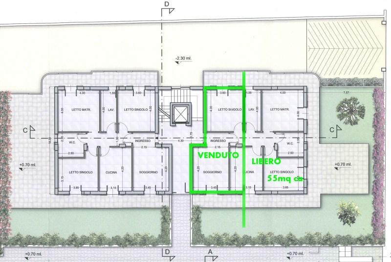Appartamento in  Vendita  a Giarre   quadrilocale   90 mq  foto 5
